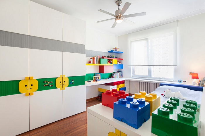 дитяча кімната в стилі лего