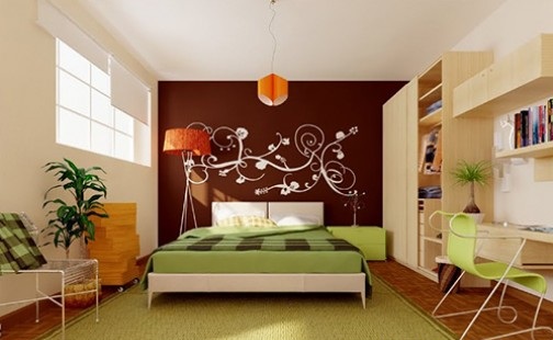сучасний дизайн спальні фото