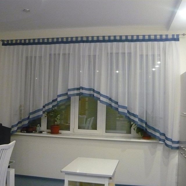 шторы на кухню фото