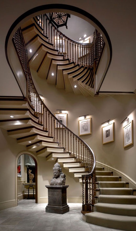 дизайн сходів в приватному будинку