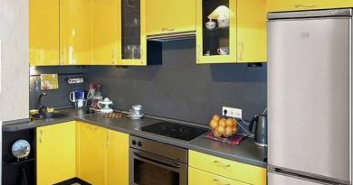 жовта кухня фото